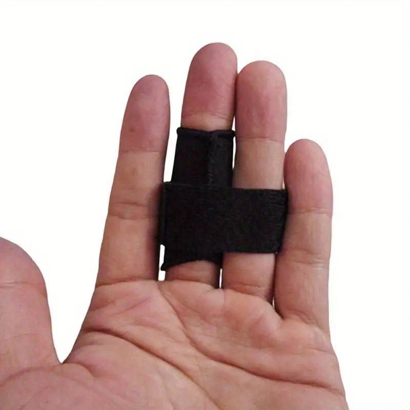 Justerbar fingerskena som är halkfri.
