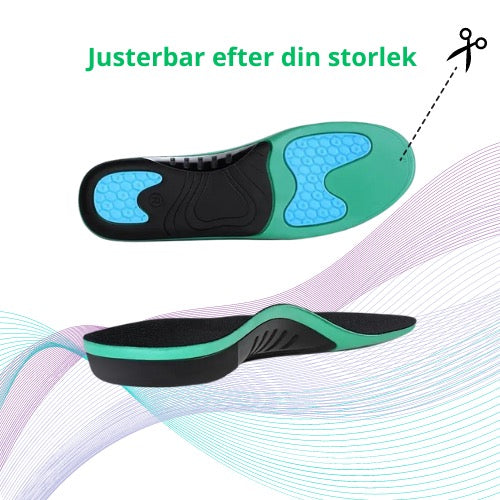 Stödjande fotvalvsinlägg