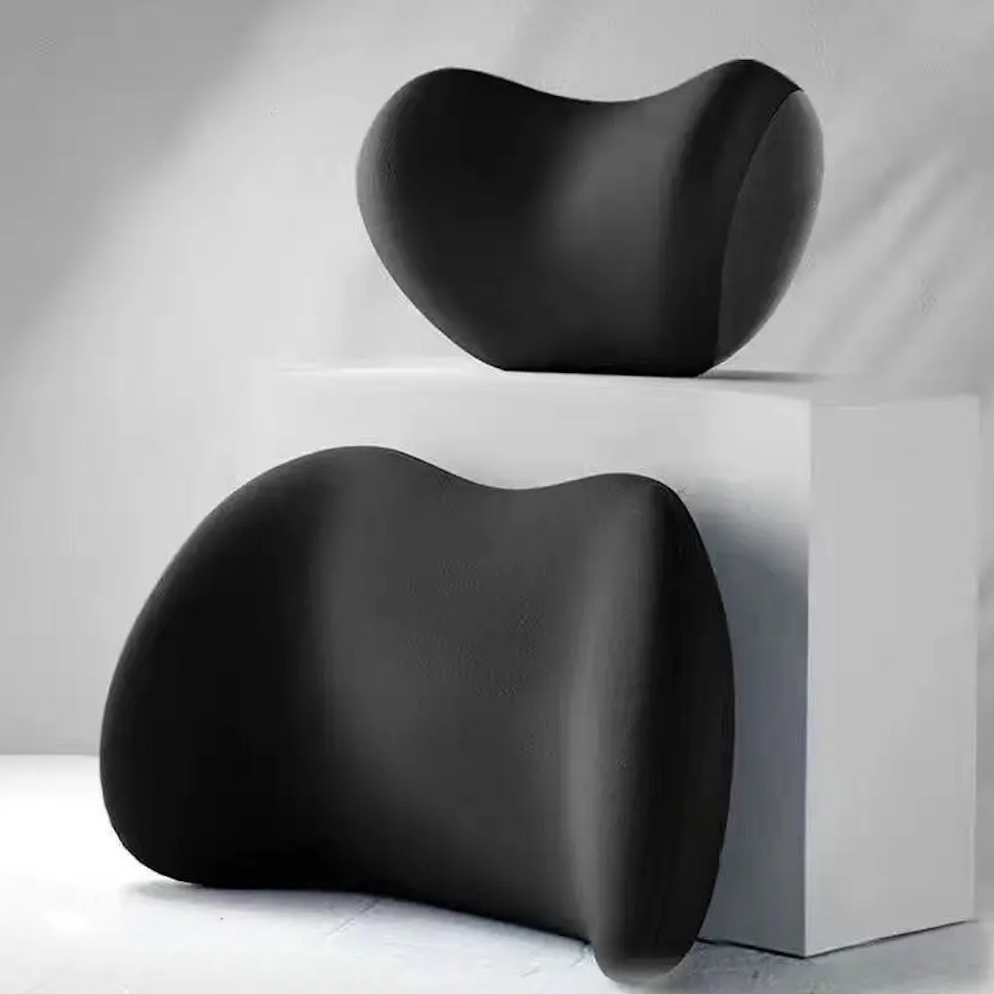 2-i-1 Bilhuvudstöd & Nackstöd: Ergonomisk Komfort för Långa Resor