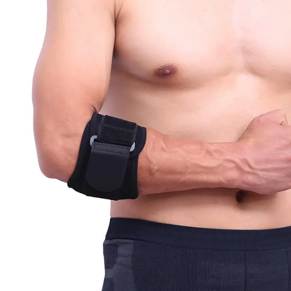 Justerbart stöd för tennisarmbåge