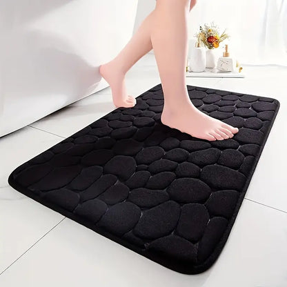 Halkfri badmatta – Låg pile, hög absorption