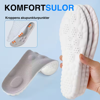 Komfortsulor med massagesupport