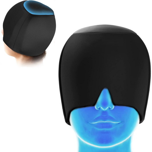 Migränlindrande Mössa - Lindrar Effektivt migrän, stress och inflammation