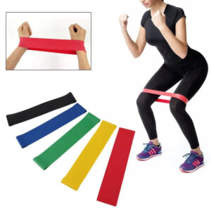 5-pack Träningsband för Helkroppsträning – Hemmagym, Fitness, Yoga & Pilates