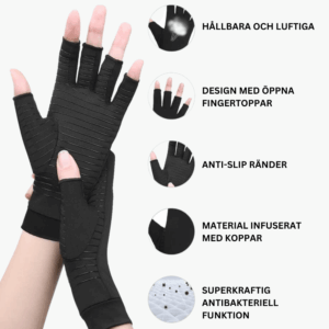 Artrithandskar kompressionshandskar for smartlindring 2