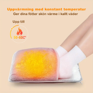 USB-driven fotvärmare som ger konstant och skön värme vid kalla fötter