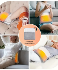 USB-driven fotvärmare i olika vardagssituation