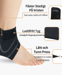 fotledsstod med kompression for stabilitet 2 1